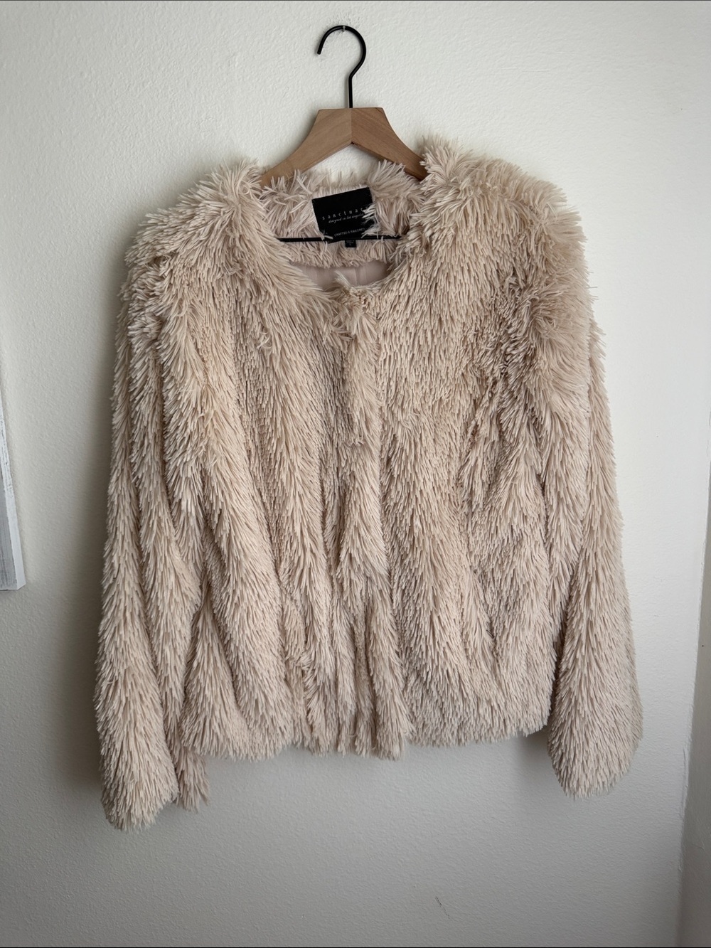 Sanctuary Jacket in Beige - Picture 1 of 5